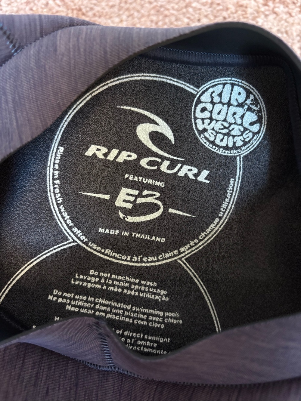 Rip curl wet suit shirt - Picture 4 of 7